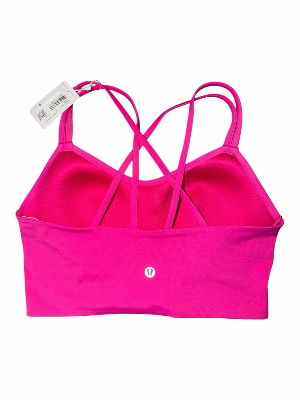 Lululemon Like a Cloud Longline Bra Pink Flare NWT Sizes 6 B/C Cup - Picture 2 of 9